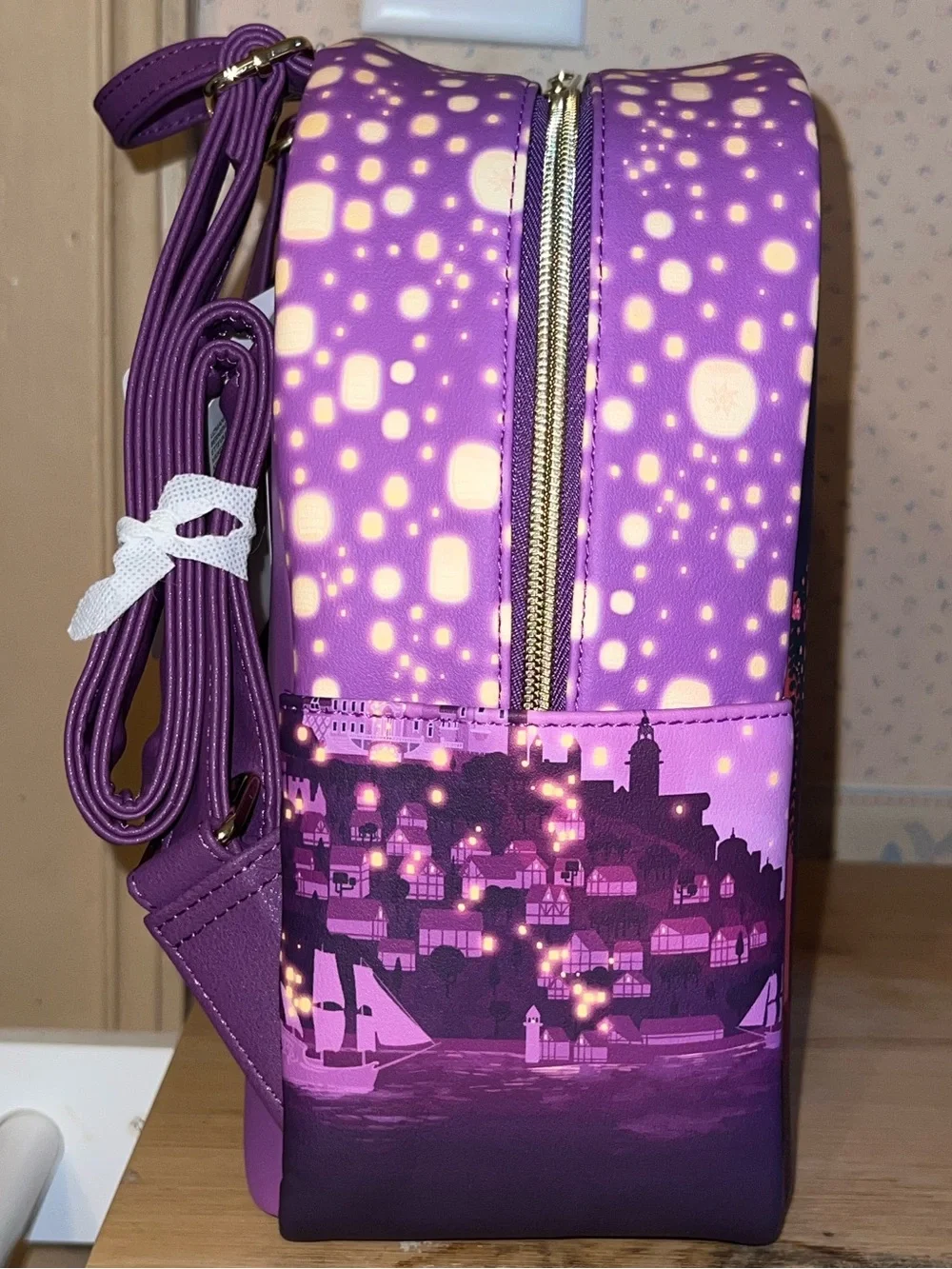 Loungefly Disney Tangled Rapunzel Lantern Night Mini Backpack